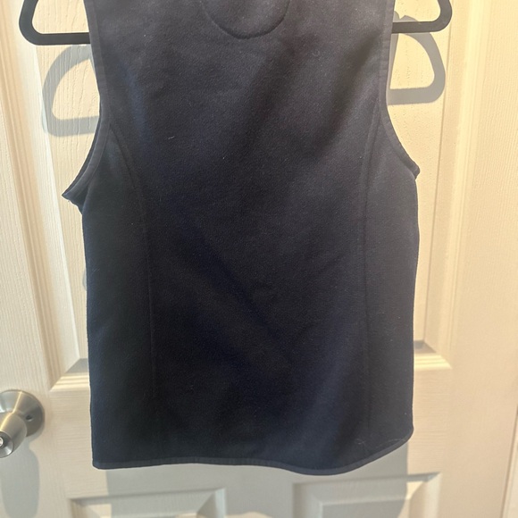 GH Bass & Co Vest Womens Small Navy Zip Front Outdoors, Fleece  Fishing - Picture 6 of 6